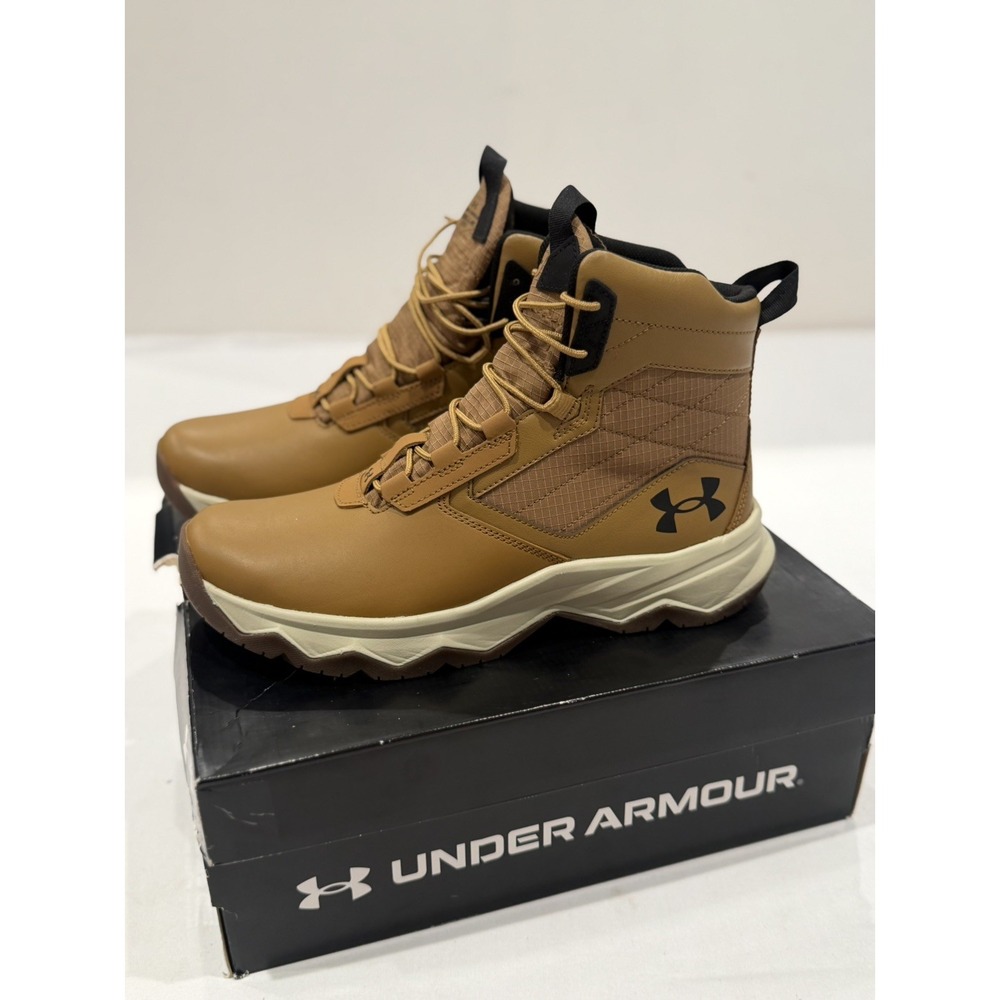 Under Armour Stellar G2 6" Tactical Boots Mens Size 10 hiking work Outdoor NEW